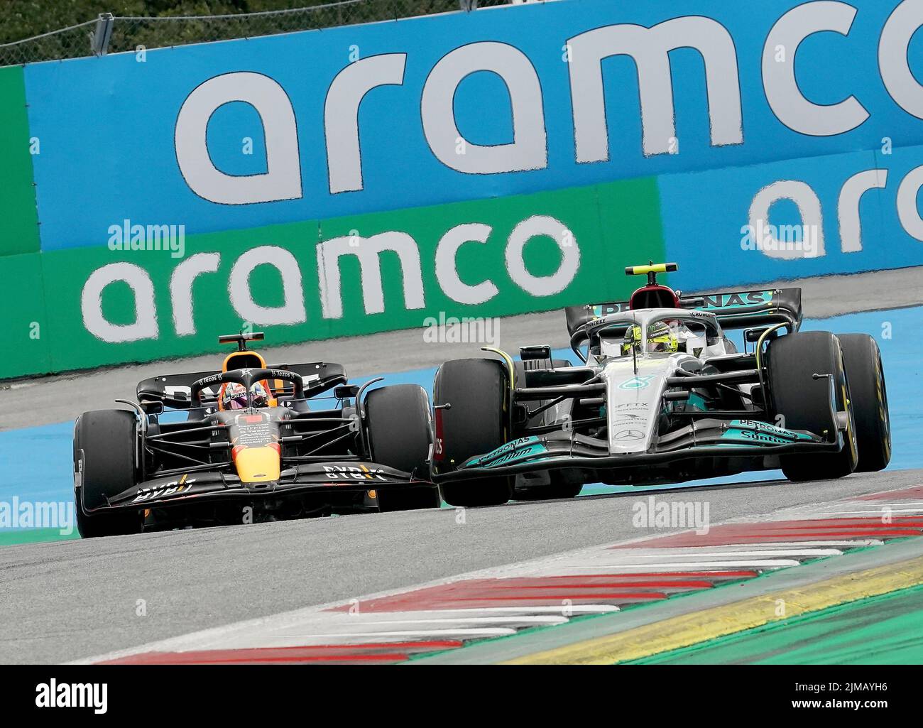 10.07.2022, Red Bull Ring , Spielberg, Formula 1 BWT Grosser Preis von Österreich 2022 , im Bild Lewis Hamilton (GBR), Mercedes-AMG Petronas Formula Stockfoto