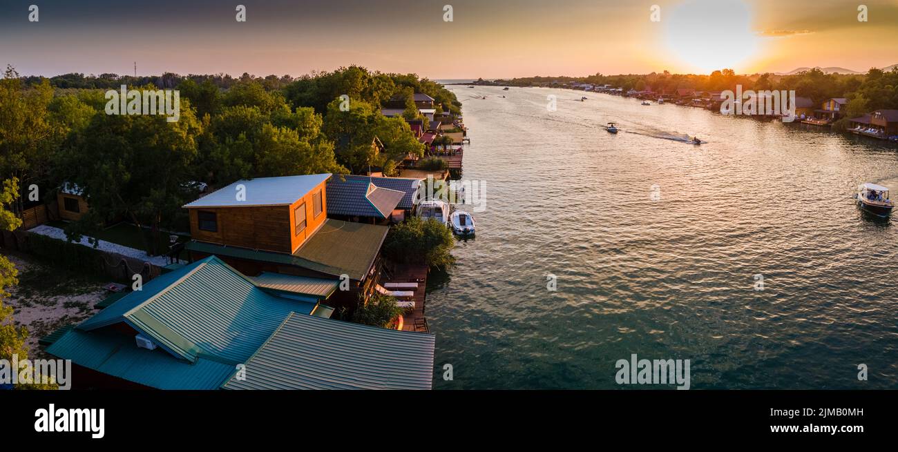 Ada Bojana, Montenegro Stockfoto