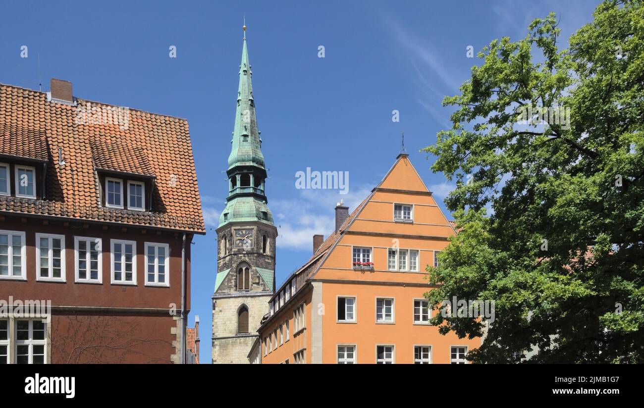 Hannover - Viertel rund um die Kreuzkirche, Deutschland Stockfoto