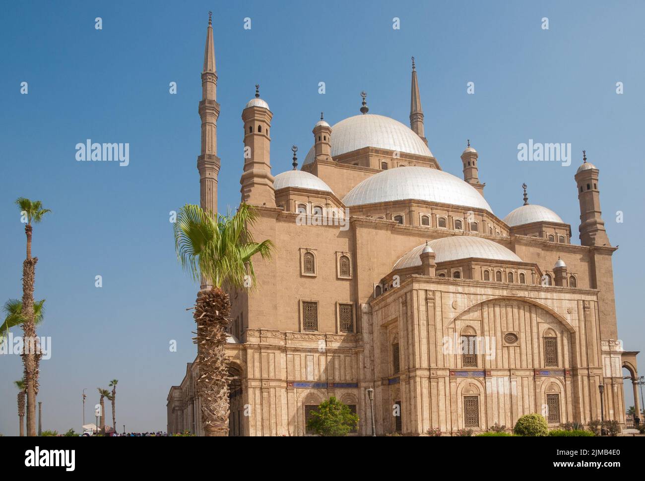Mohammed Ali oder Alabaster Moschee, Saladin-Zitadelle, Kairo, Ägypten Stockfoto