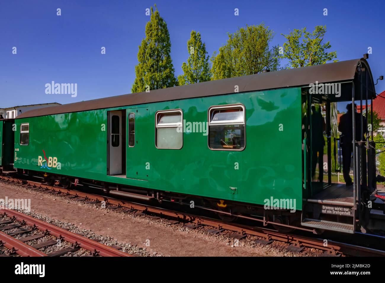 Schienenfahrzeuge Stockfoto