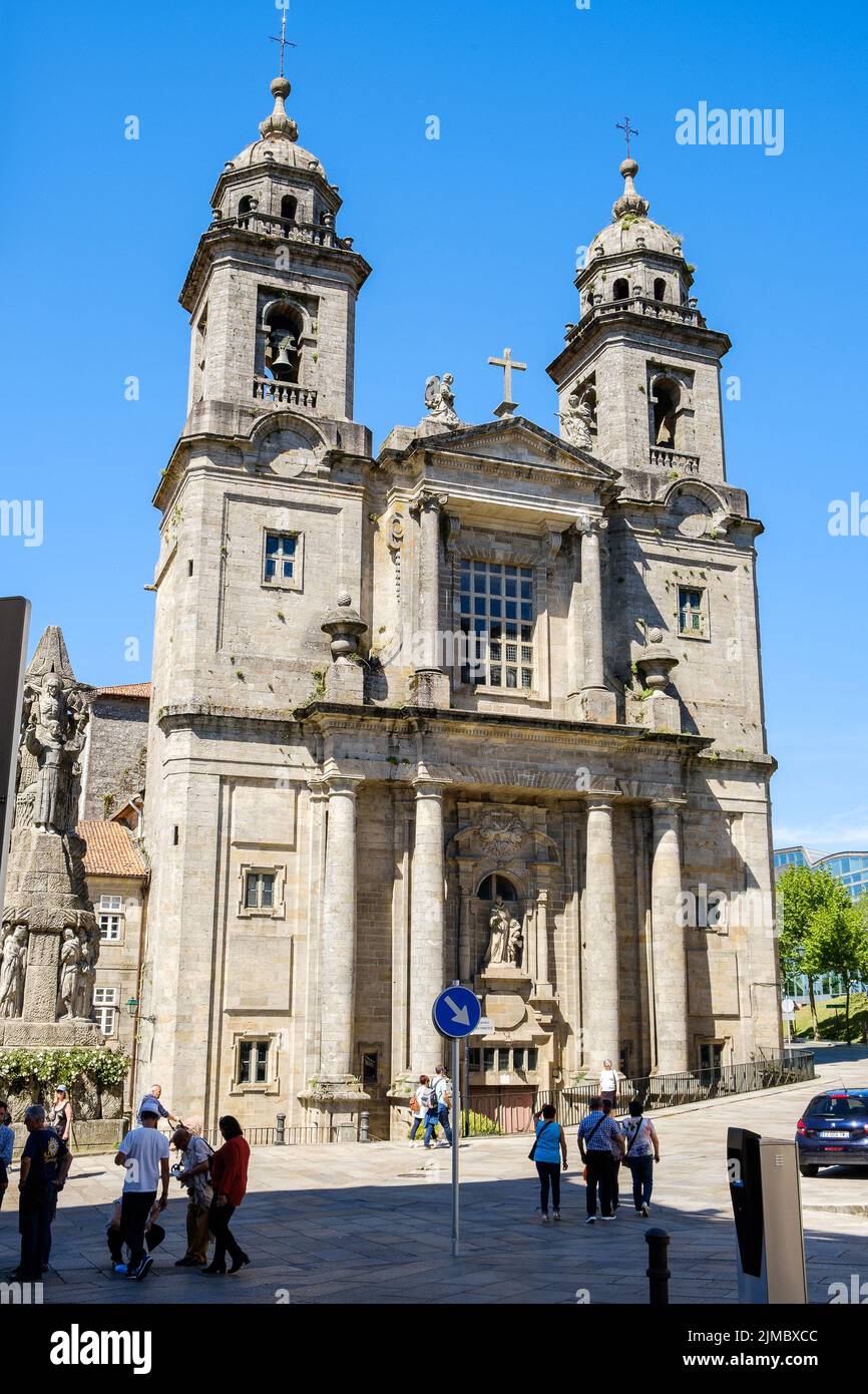 Kloster von San Francisco de Santiago Stockfoto