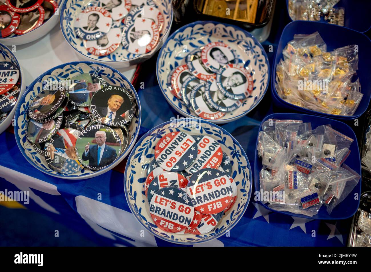 Dallas, Texas, USA. 5. August 2022. Das CPAC Texas 2022, 08/05/2022, in Dallas, Texas, wurde im Hilton Anatole veranstaltet. (Bild: © Chris Rusanowsky/ZUMA Press Wire) Bild: ZUMA Press, Inc./Alamy Live News Stockfoto