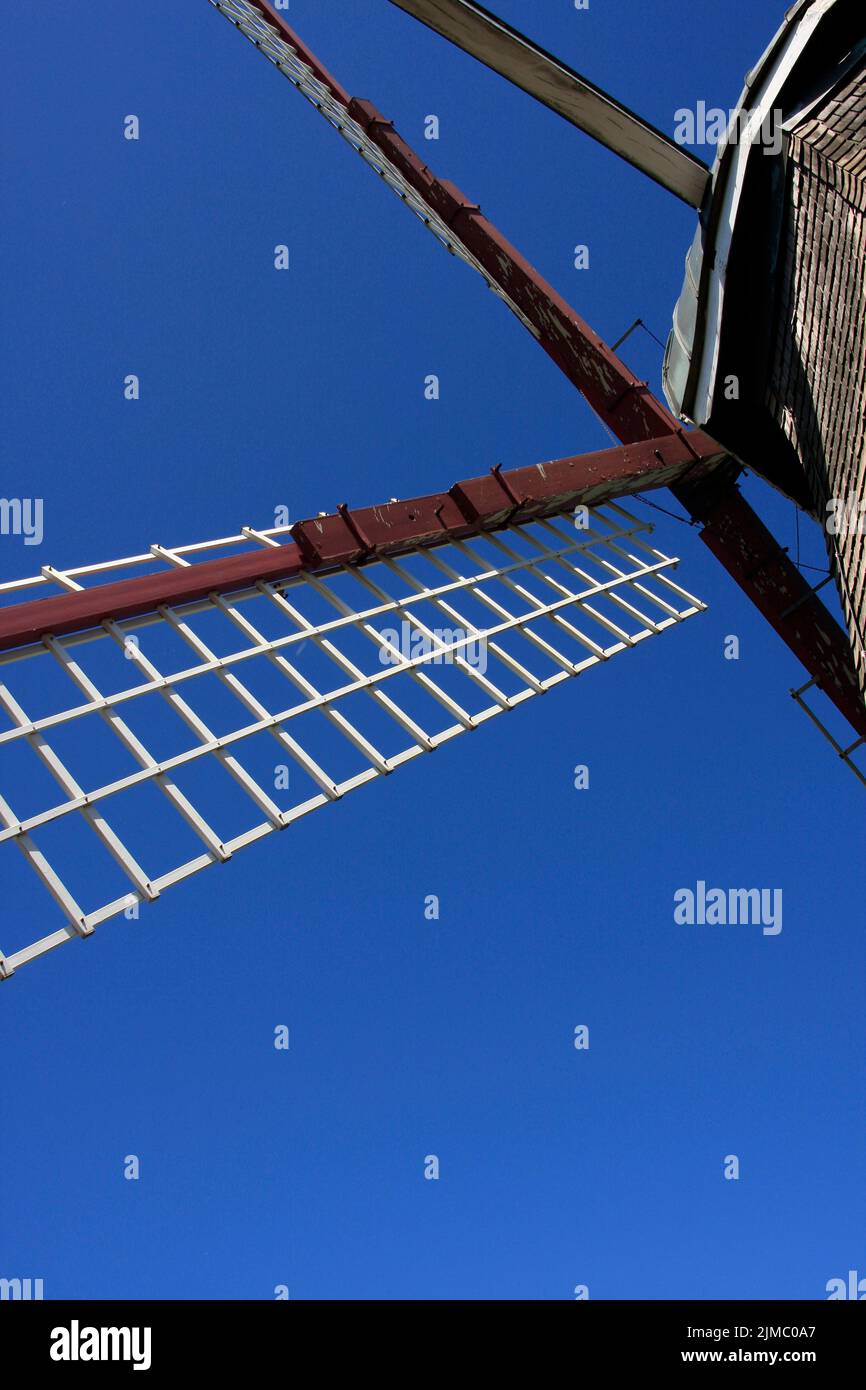 WindmÃ¼hle in Borstel Stockfoto