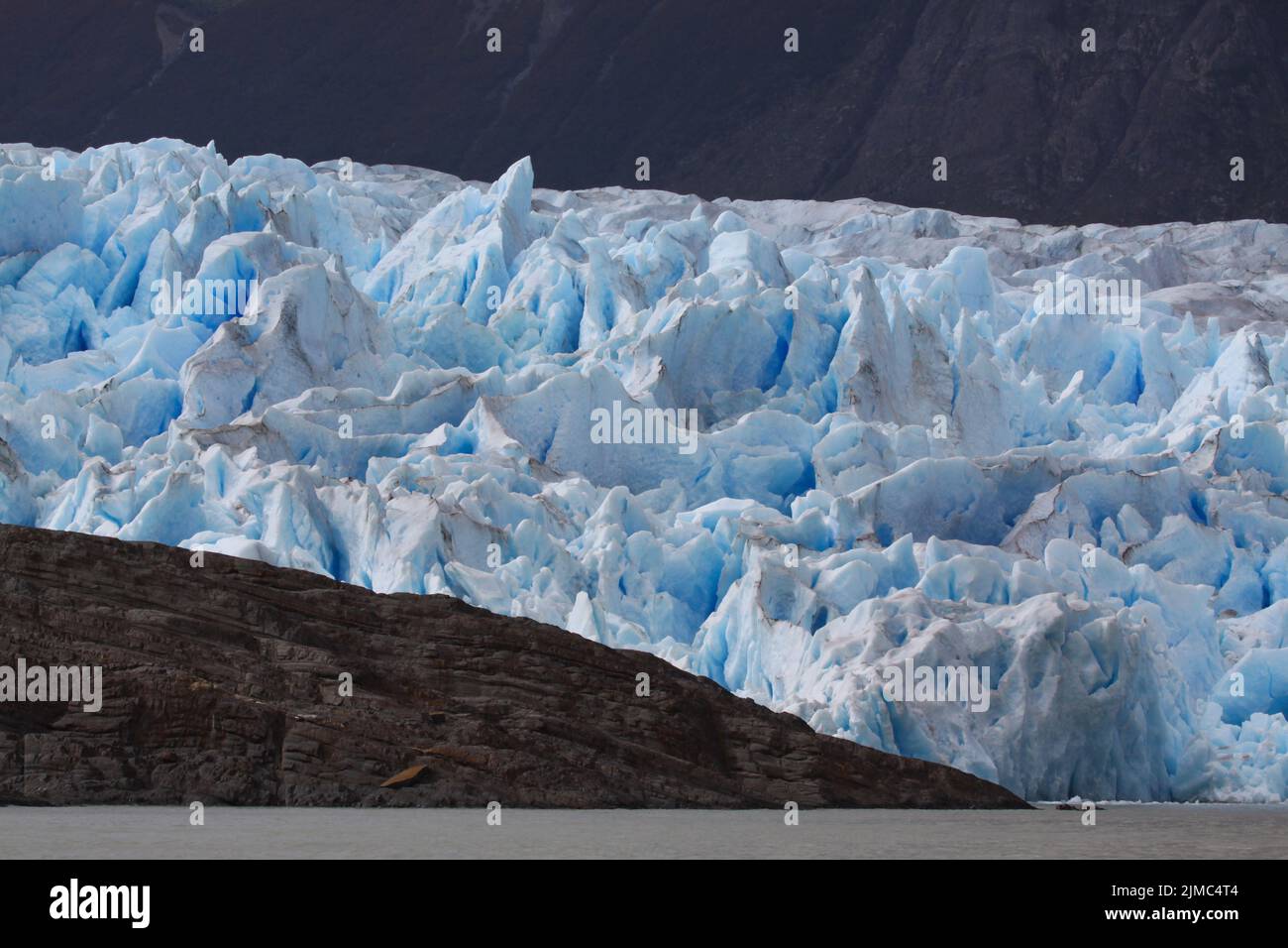 Grey Glacier Patagonia Stockfoto