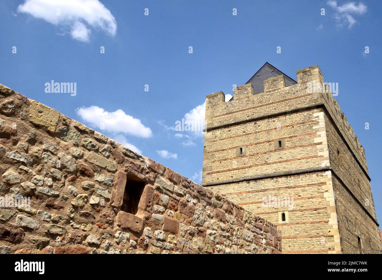 Trier - Mittelalterliches Turmhaus, Deutschland Stockfoto