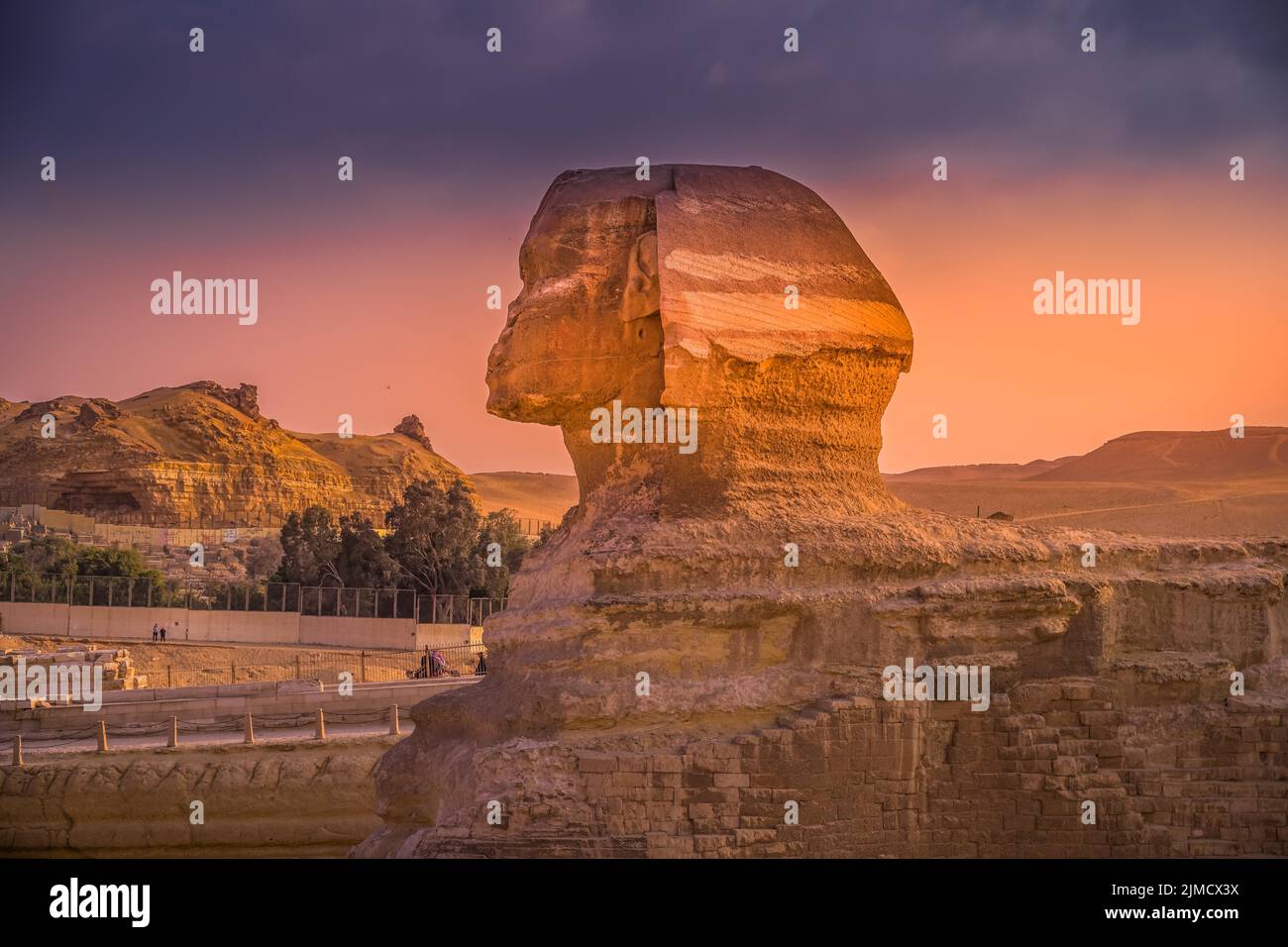 Great Sphinx, Gizeh, Kairo, Ägypten Stockfoto