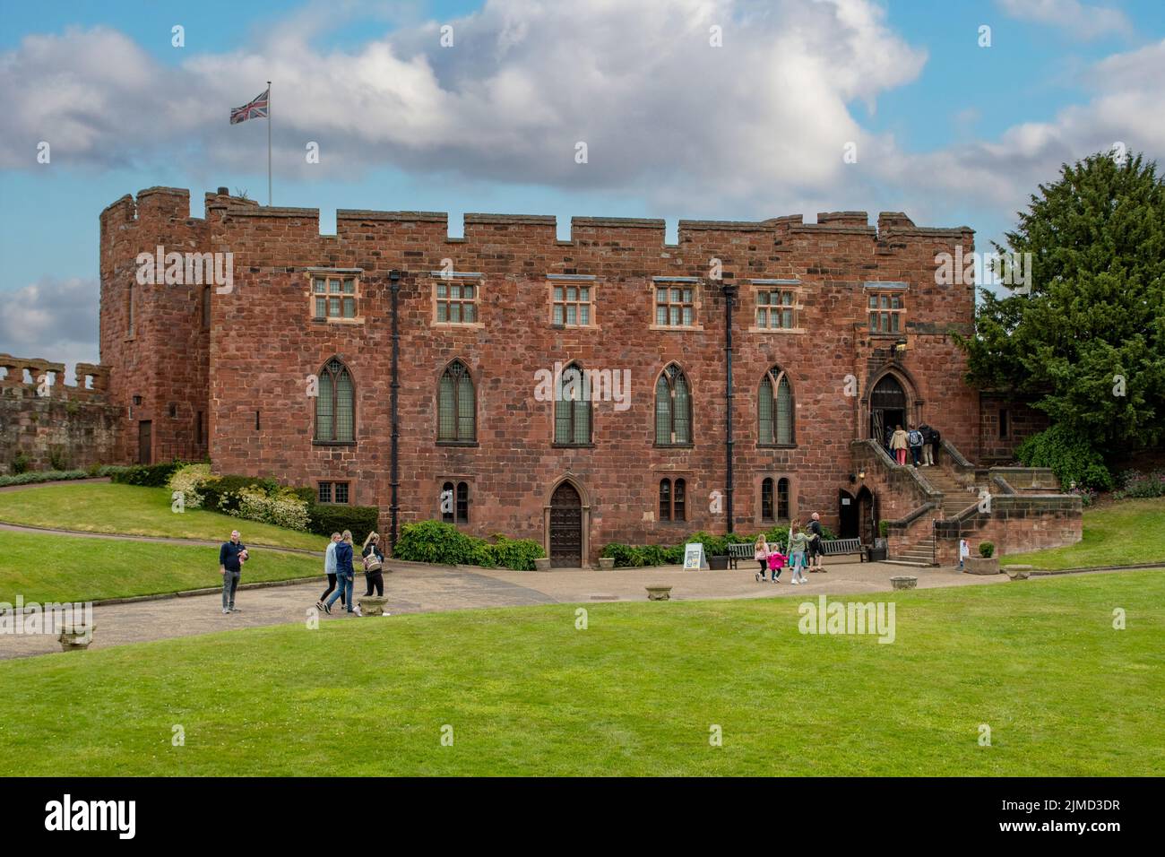 The Castle, Shrewsbury, Shropshire, England Stockfoto