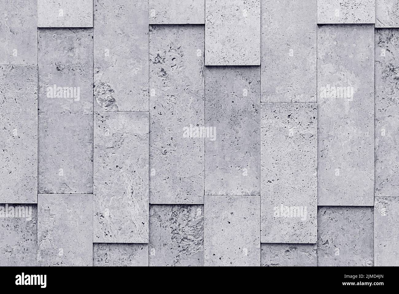 Gebänderter marmorgrauer Wand strukturierter Hintergrund Stockfoto