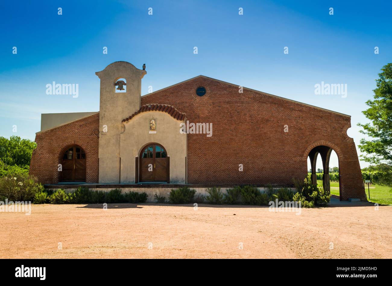 MONTEVIDEO, URUGUAY - 24. Dezember 2016: Berühmte Bodega Bouza, w Stockfoto