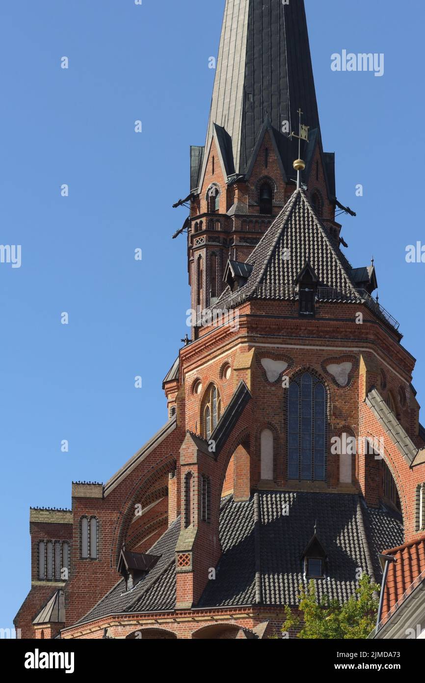 LÃ¼neburg - St. Nicolai Kirche, Deutschland Stockfoto