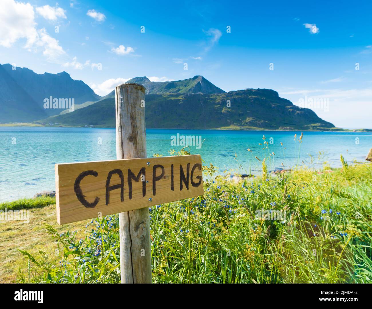 CP-Schild Stockfoto