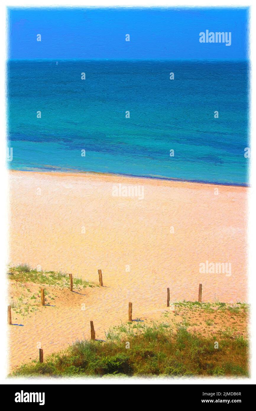 Blick Auf Die Ostsee Stockfoto