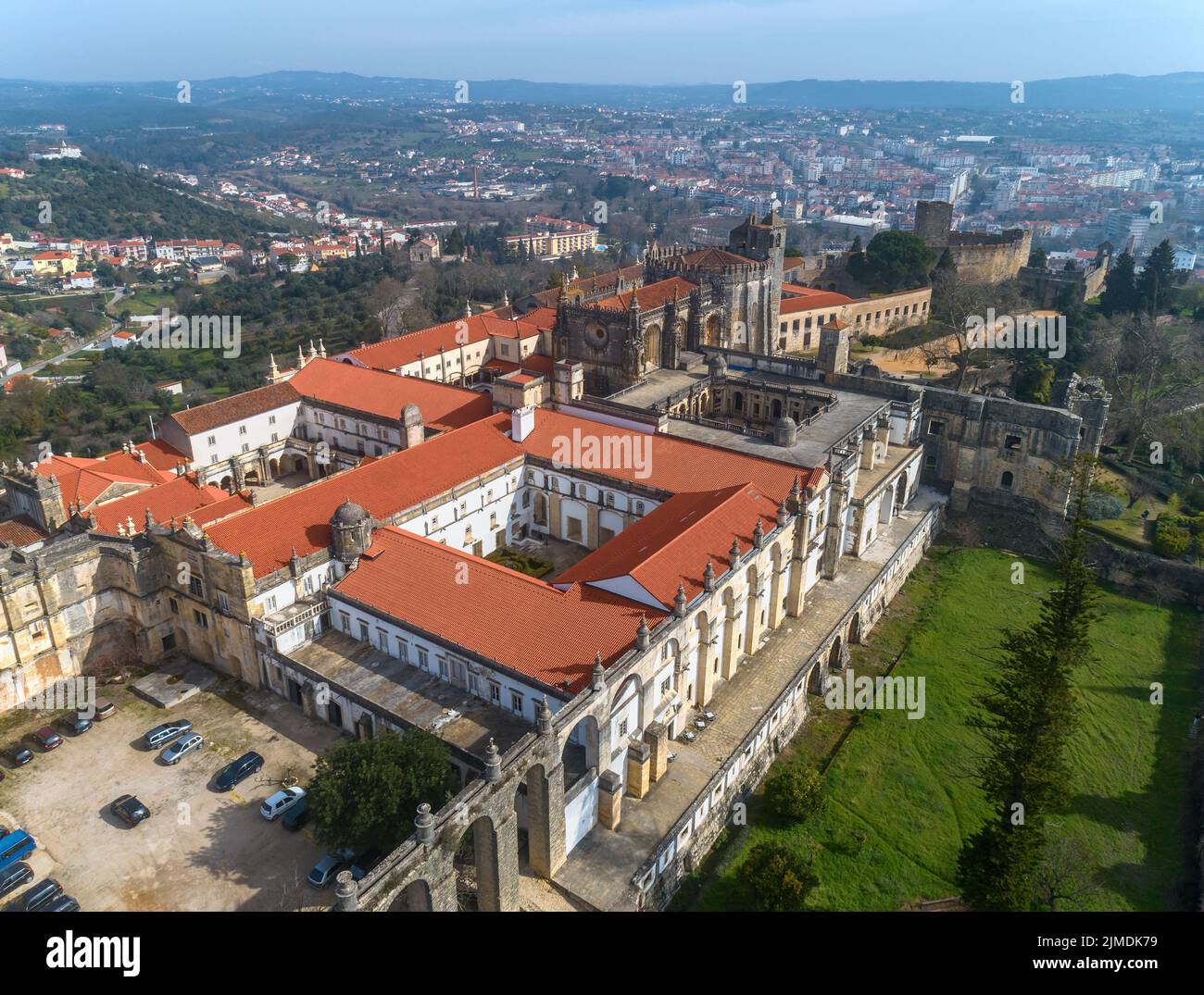 Kloster Kloster Christi in Portugal Stockfoto