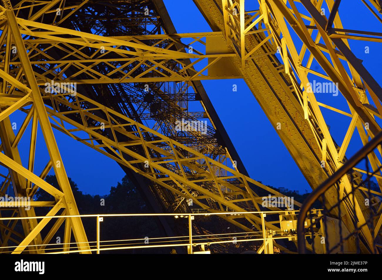 Eiffelturm, Paris, Frankreich Stockfoto