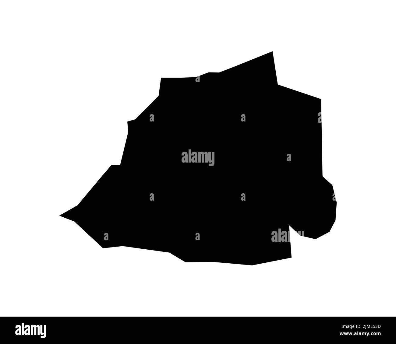 Stadtplan Des Vatikans. Vatikan-Länderkarte. Schwarz-Weiß