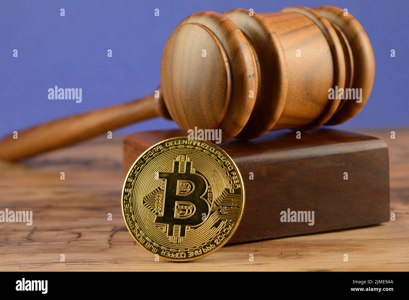 Crpytocurrency Legal Laws Stockfoto