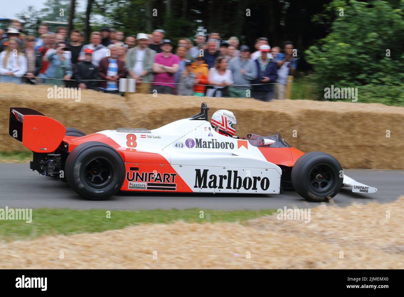McLaren F1-Rennwagen beim Festival of Speed 2022 in Goodwood, Sussex, Großbritannien Stockfoto