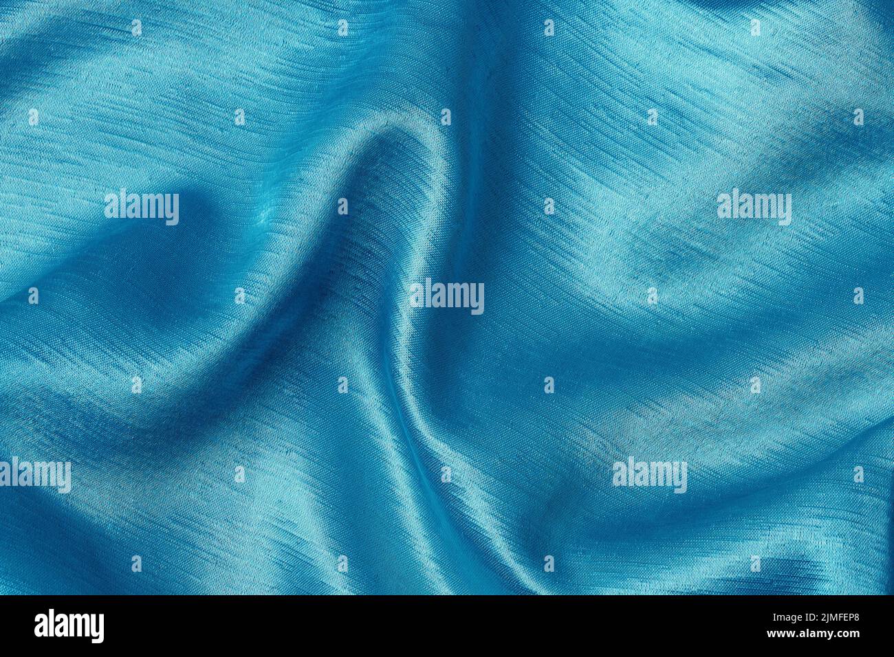 Blaue Material, einen Hintergrund oder Textur Stockfoto