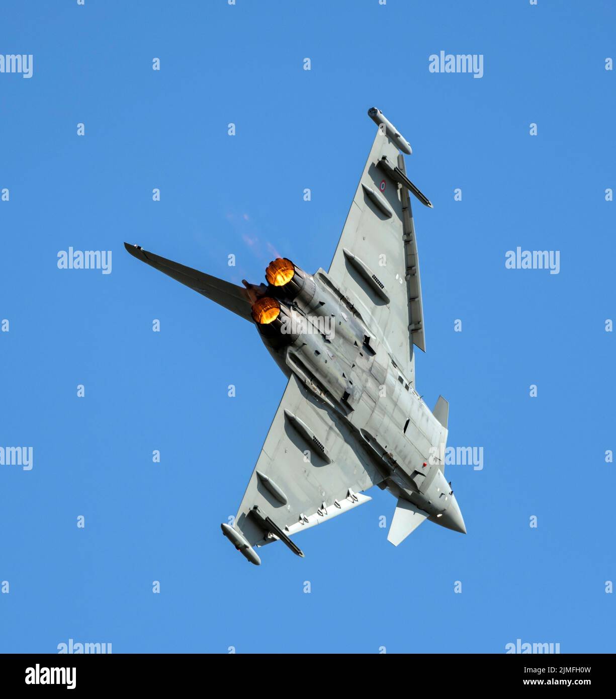 Italienische Luftwaffe Eurofighter EF2000A beim Royal International Air Tattoo Stockfoto