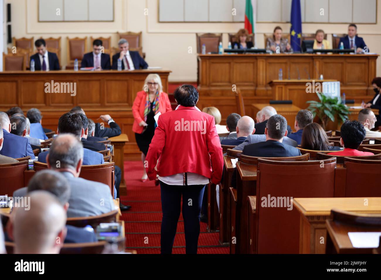 Nationalversammlung der Republik Bulgarien, Sofia, Bulgarien Stockfoto