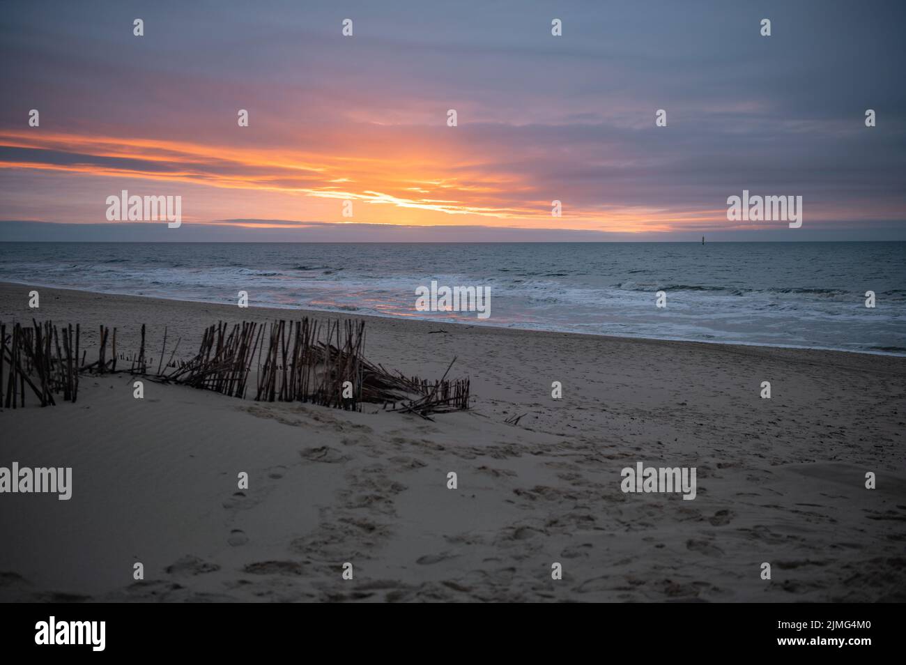 Abendrot Stockfoto