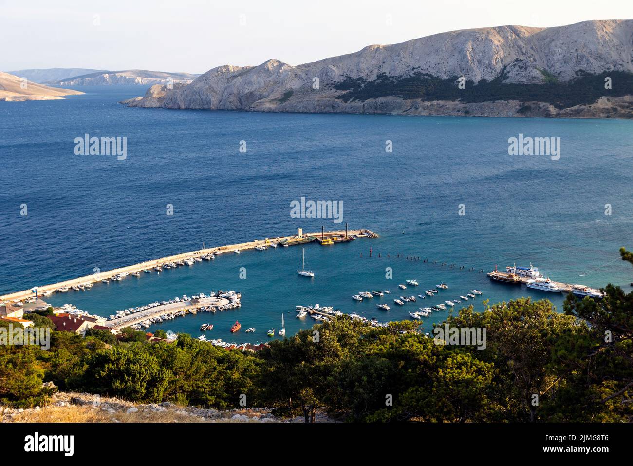 Insel im Mittelmeer Stockfoto