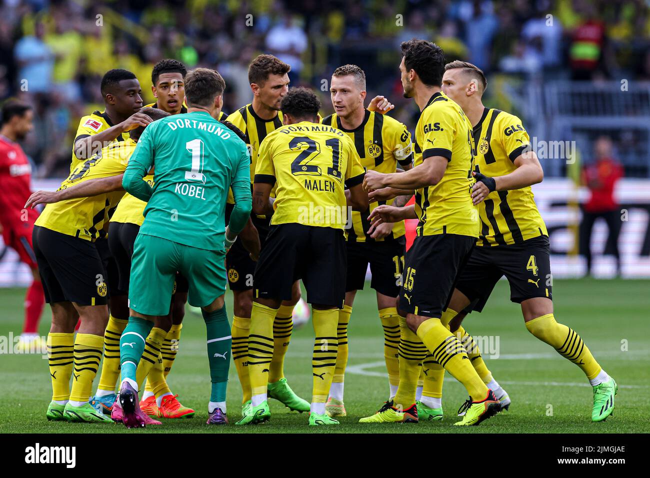 DORTMUND, DEUTSCHLAND 6. AUGUST Spieler von Borussia Dortmund