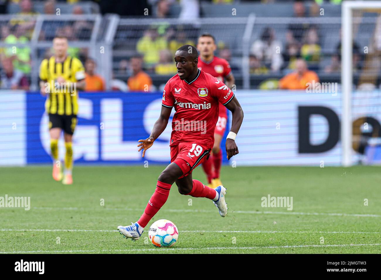 Photo Dédicacée Moussa Diaby – Bayer Leverkusen, Neuve