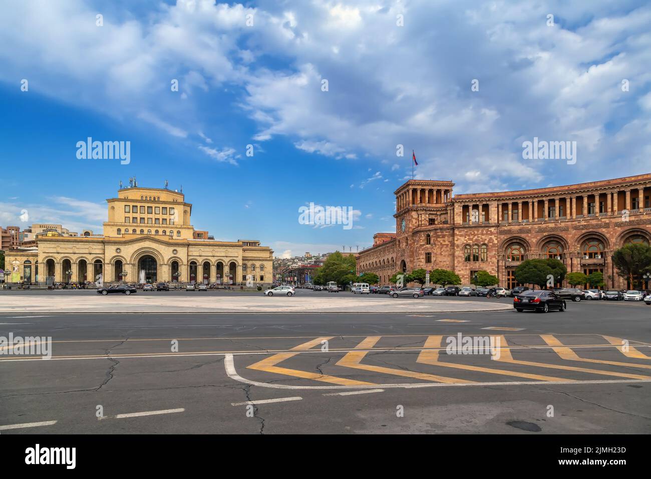Platz der Republik, Eriwan, Armenien Stockfoto