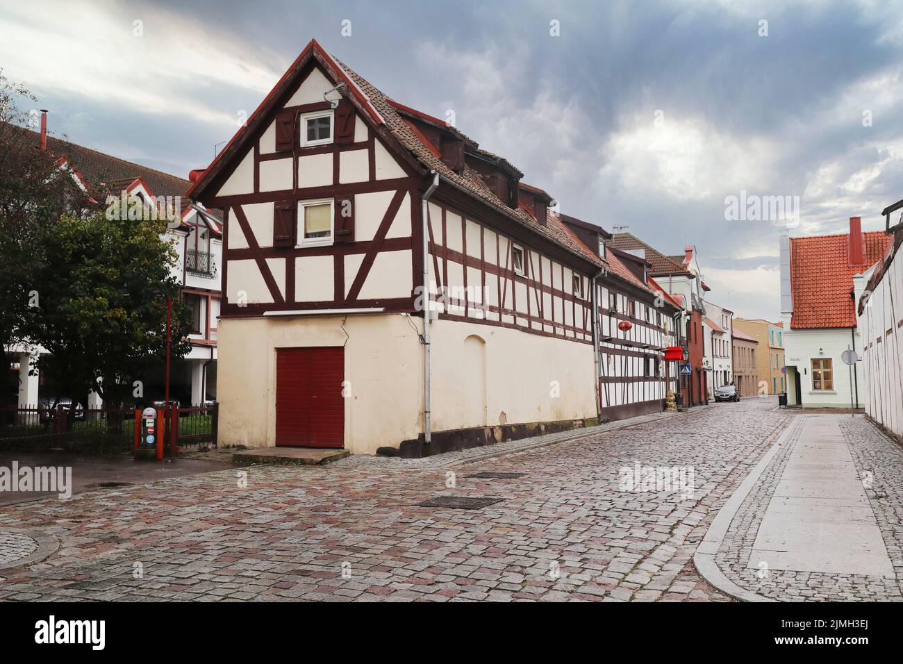 In der Stadt Klaipeda, Baltikum, Litauen in Europa Stockfoto