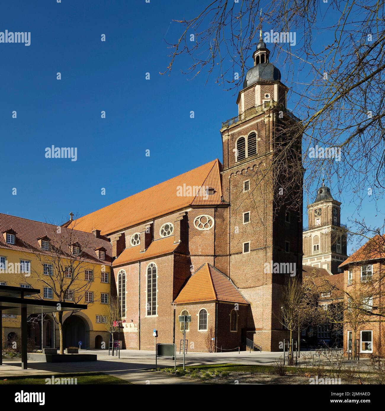 Das sogenannte Stadtschloss Coesfeld, auch Liebfrauenburg, Coesfeld, Deutschland, Europa genannt Stockfoto