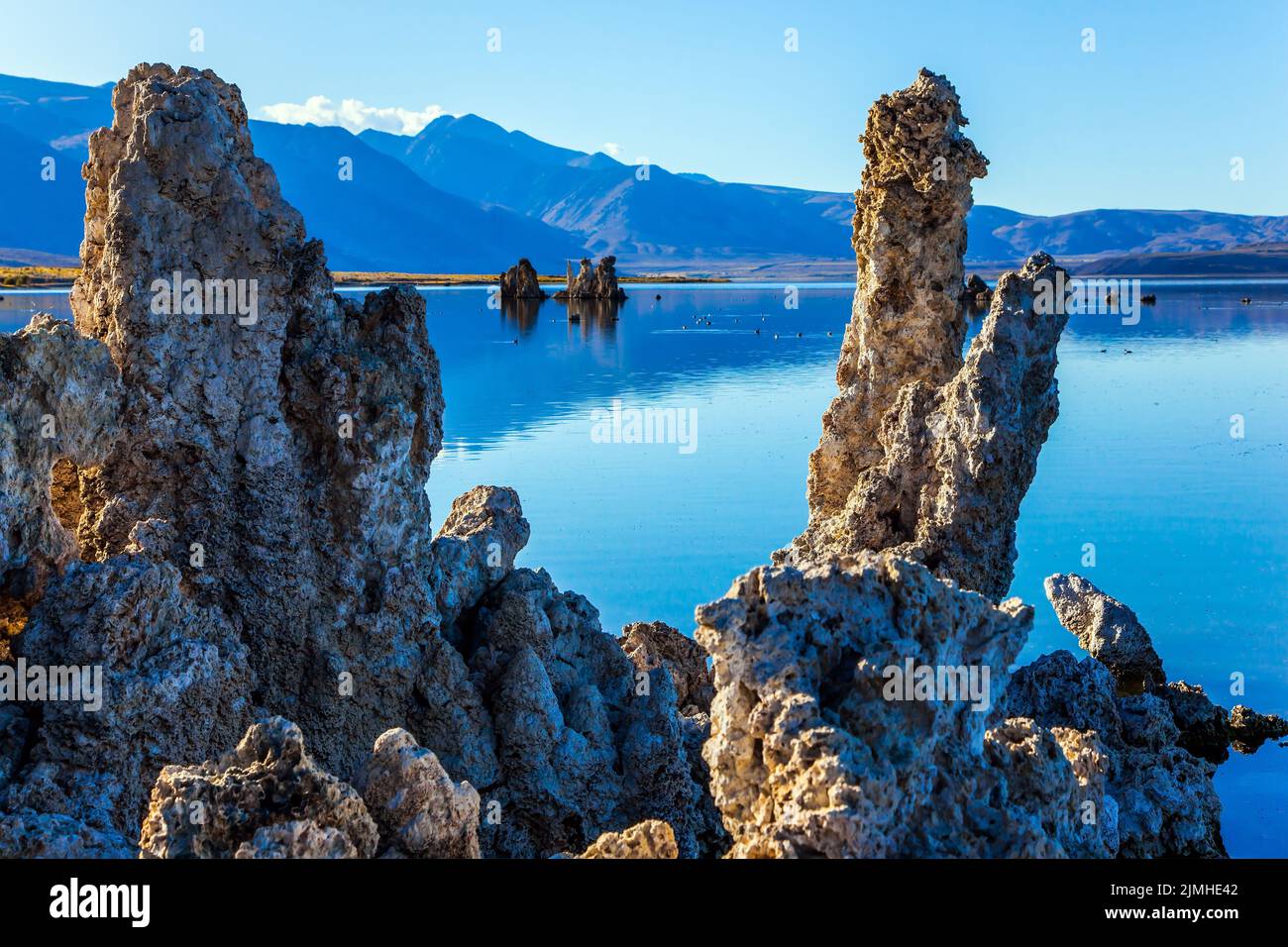 Naturwunder der Welt - Mono Lake Stockfoto