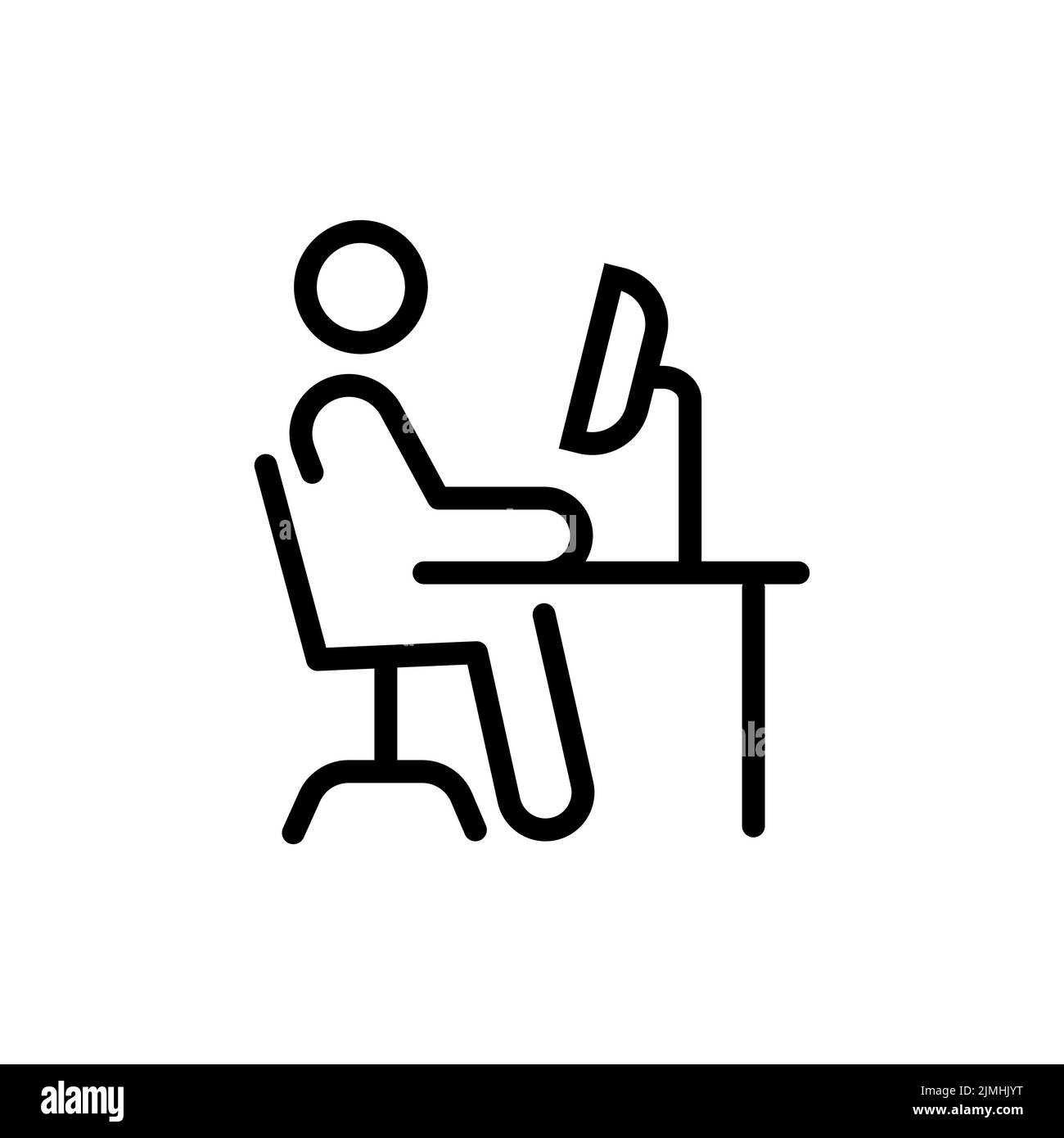 Mitarbeitersymbol, Designvorlage für Illustrationen Stock Vektor