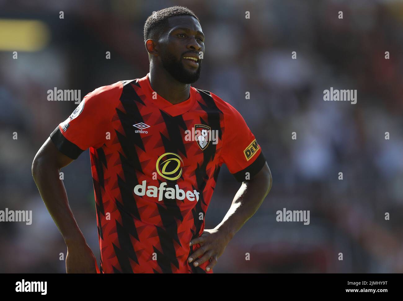 Bournemouth, England, 6.. August 2022. Jefferson Lerma aus Bournemouth während des Spiels der Premier League im Vitality Stadium in Bournemouth. Bildnachweis sollte lauten: Paul Terry / Sportimage Stockfoto