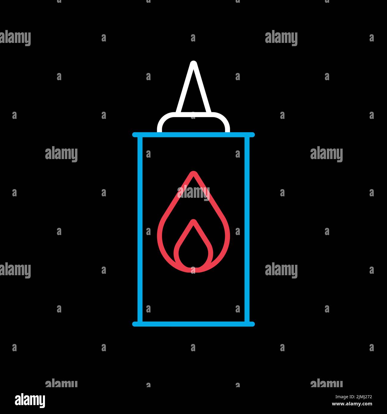 Koaling Fluid Vector isoliert auf schwarzem Hintergrund-Symbol. Grill und grill Schild. Graph Symbol für Kochen Website und Apps Design, Logo, App, UI Stock Vektor