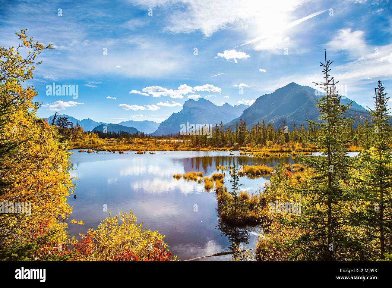 Der nordindische Sommer. Stockfoto