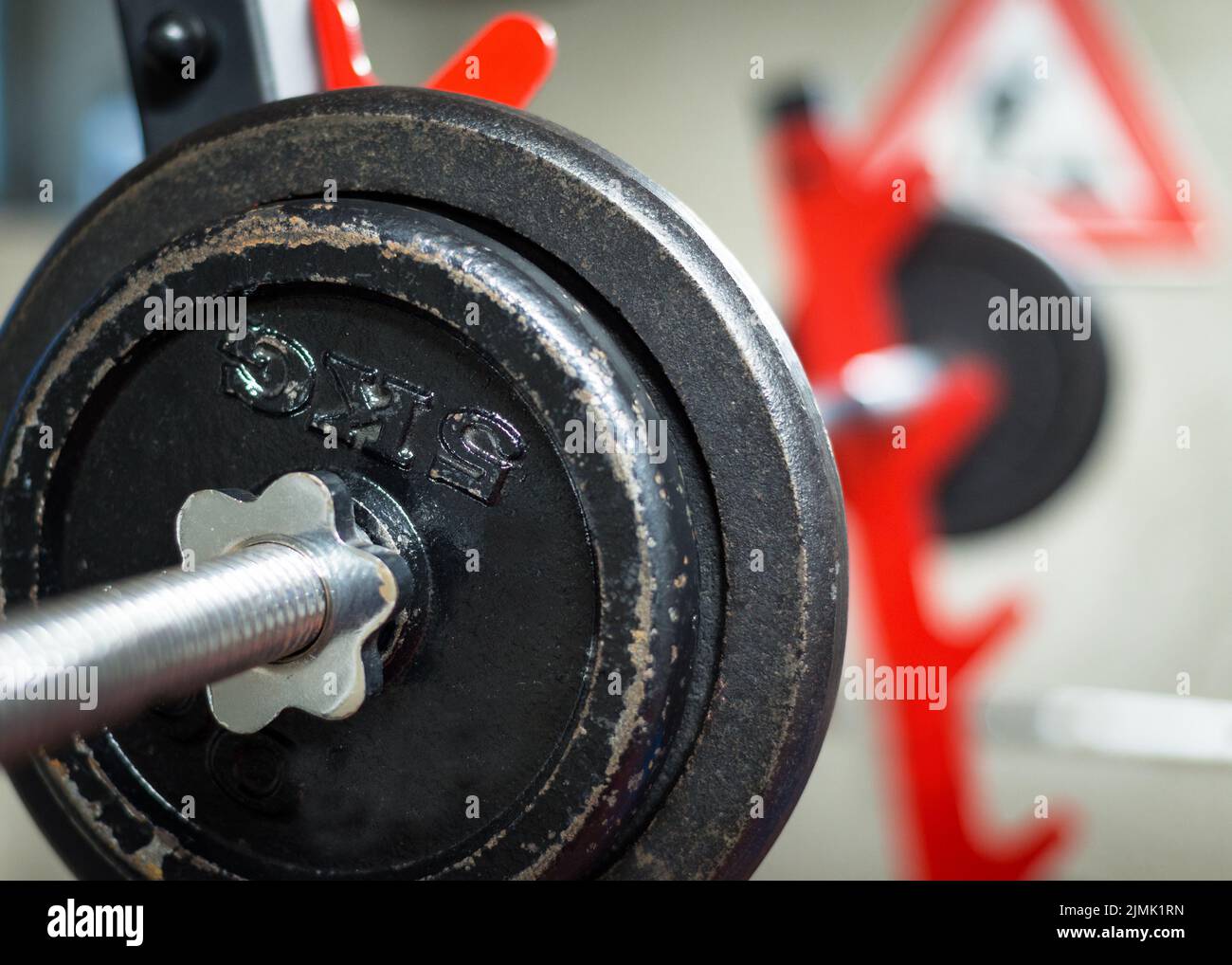 Nahaufnahme Bild von einer Fitness-Geräte Stockfoto
