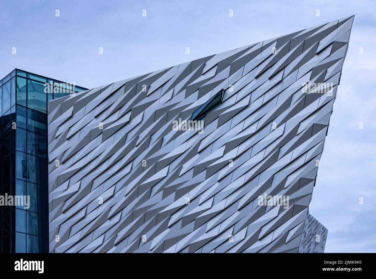 Titanic Belfast Besucherattraktion, Belfast, Nordirland, Großbritannien Stockfoto