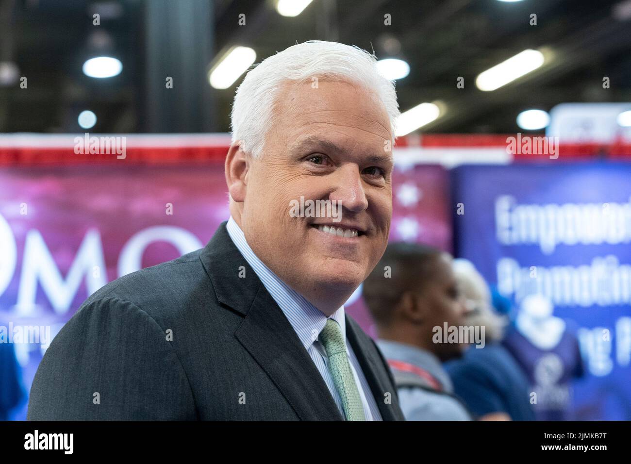 Dallas, Usa. 06. August 2022. Matt Schlapp nimmt an der CPAC Texas 2022 Konferenz im Hilton Anatole Teil (Foto: Lev Radin/Pacific Press) Quelle: Pacific Press Media Production Corp./Alamy Live News Stockfoto