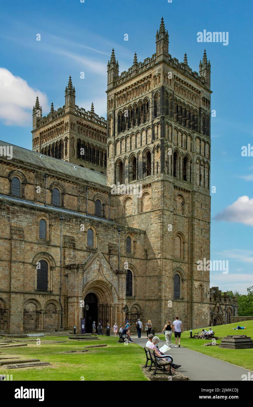 Die Kathedrale, Durham, England Stockfoto