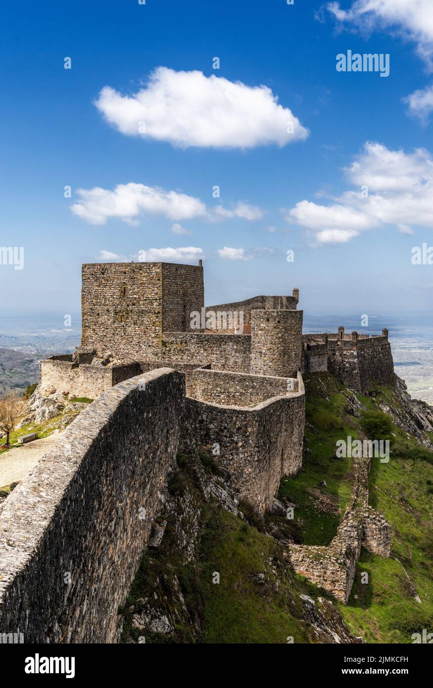 Santa Maria de Marvao Stockfoto