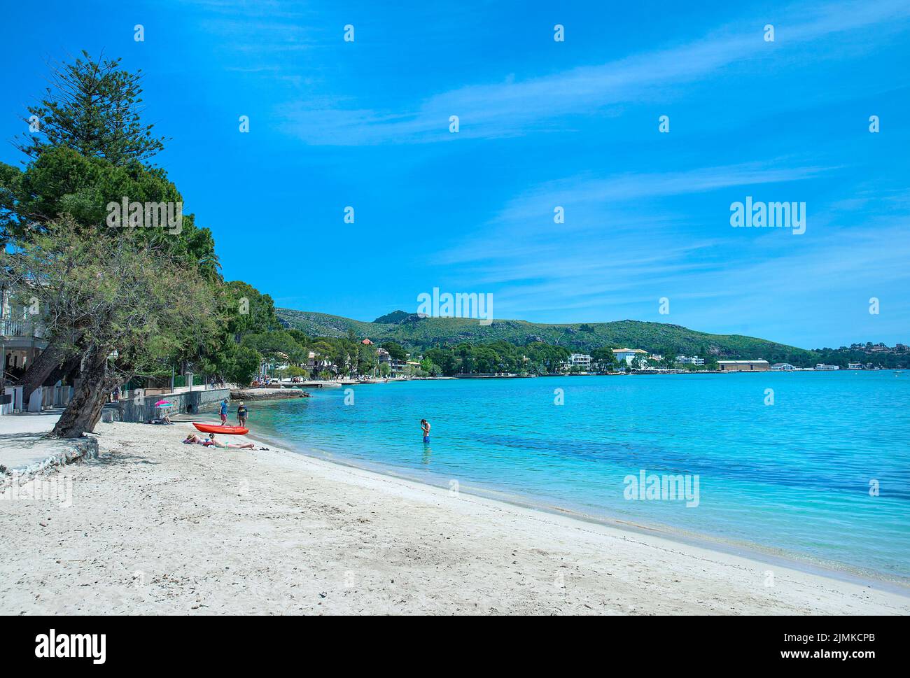 Port Pollenca, Pine Walk, Mallorca, Balearen, Spanien Stockfoto