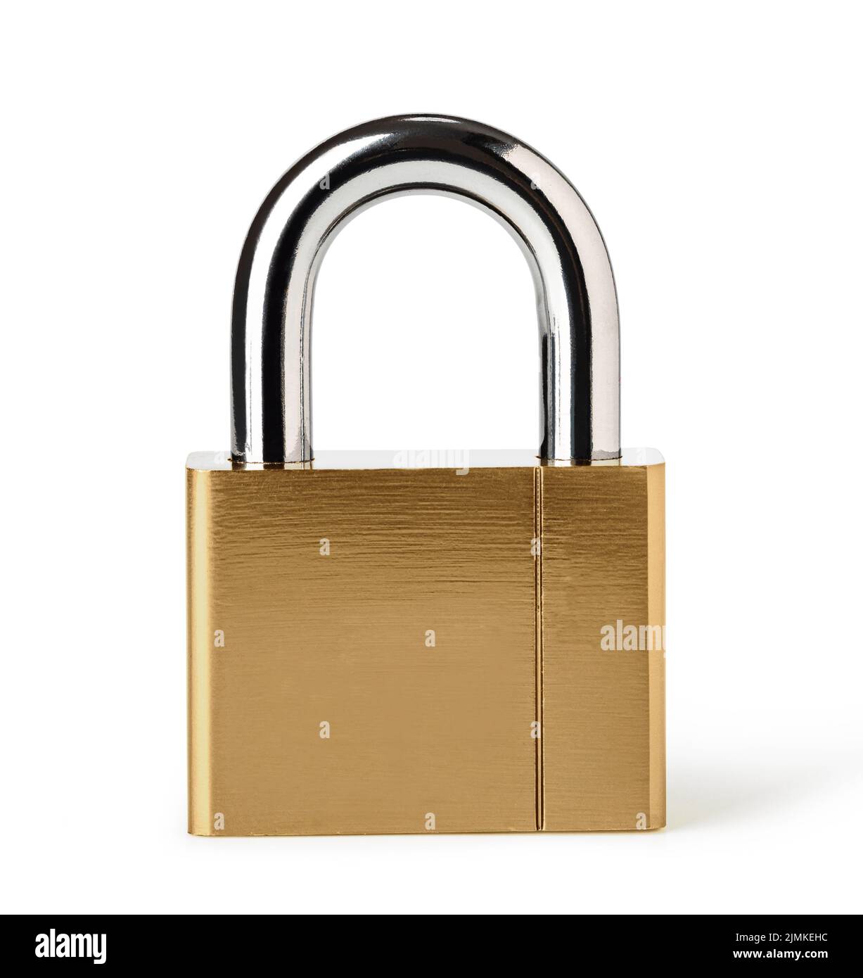 Metall Vorhängeschloss Stockfoto