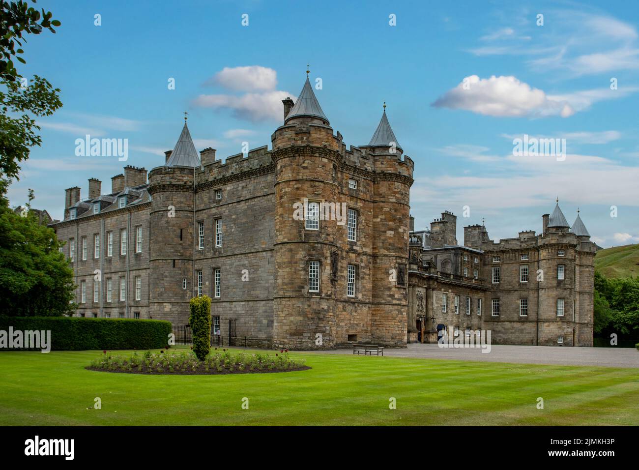 Palace of Holyrood House, Edinburgh, Mid-Lothian, Schottland Stockfoto