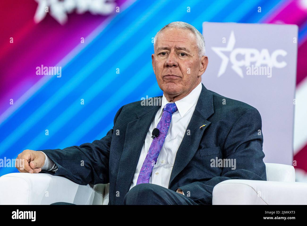 Dallas, Usa. 06. August 2022. Der Kongressabgeordnete Ken Buck spricht während der CPAC Texas 2022 Konferenz im Hilton Anatole (Foto: Lev Radin/Pacific Press) Quelle: Pacific Press Media Production Corp./Alamy Live News Stockfoto