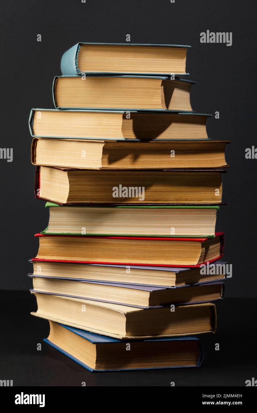 Kreatives Sortiment Welt Buchtag Stockfoto