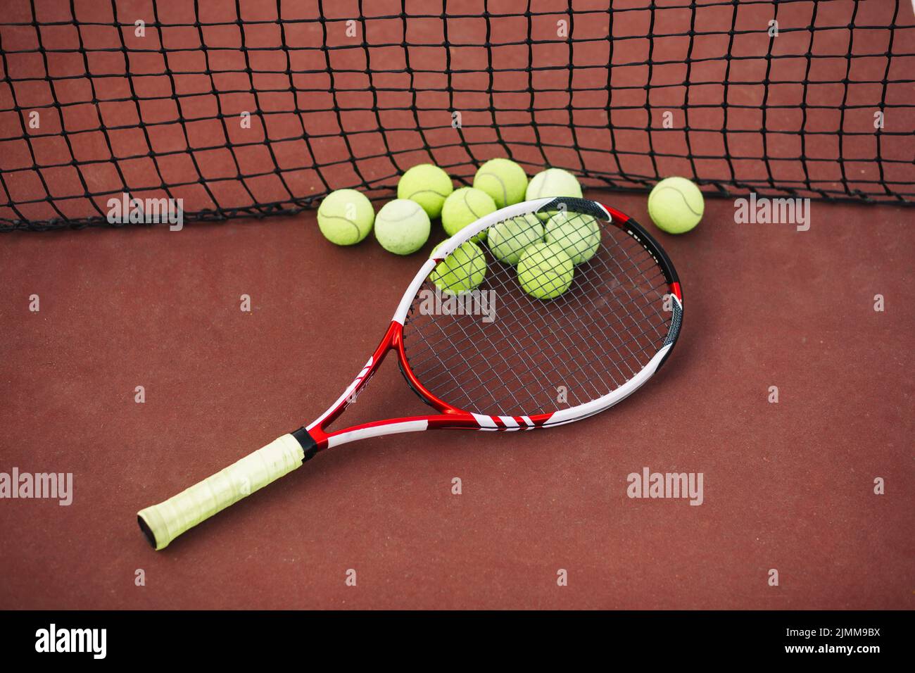 Tennisplatz Stockfoto