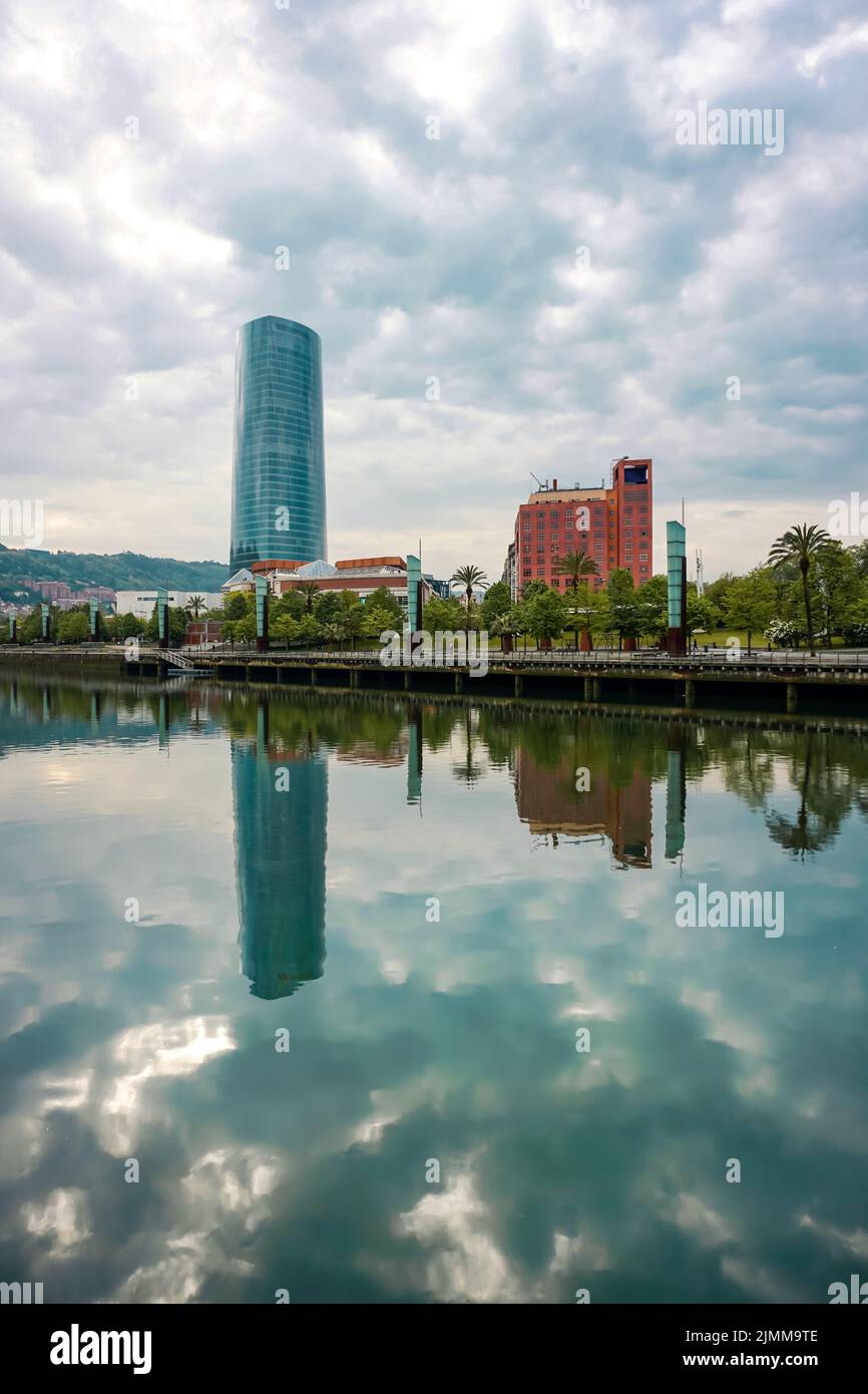 Stadtbild von bilbao, Baskenland, spanien, Reiseziele Stockfoto