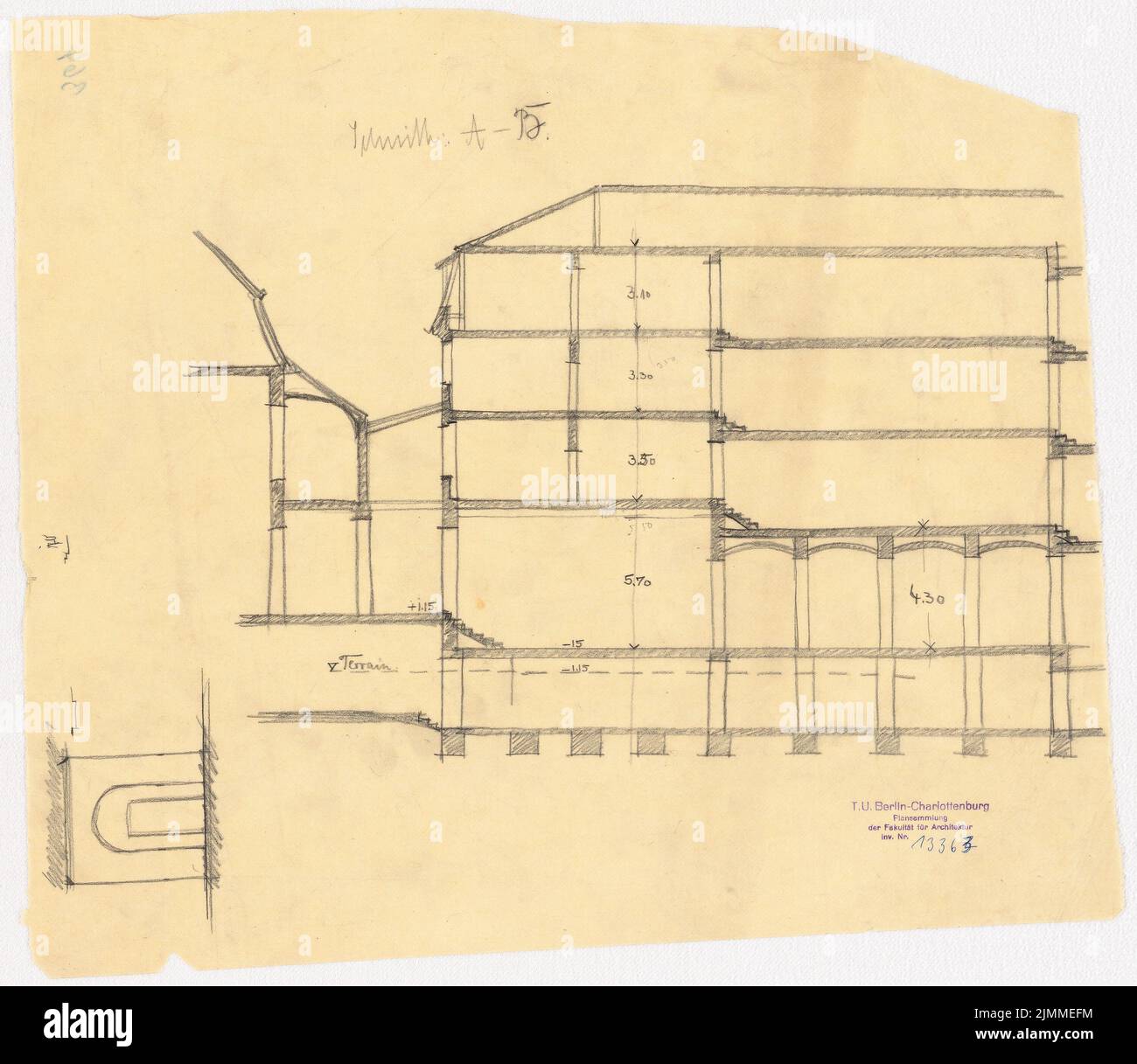 Messel alfred 1853 1909 hotel zur traube Fotos und Bildmaterial in